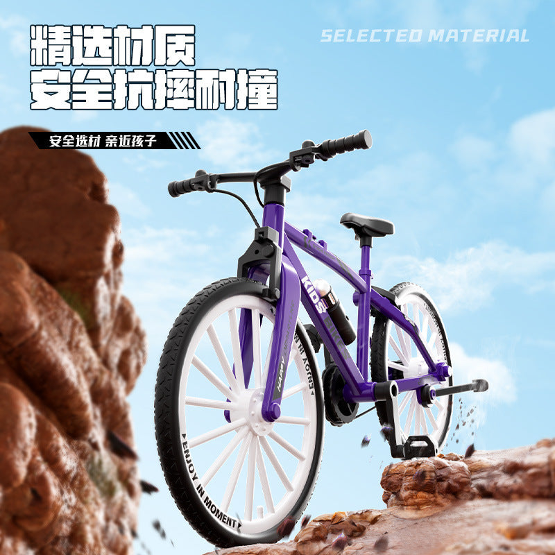 simulation bicycle model toy car competition extreme mountain off-road bicycle creative decoration ornaments wholesale