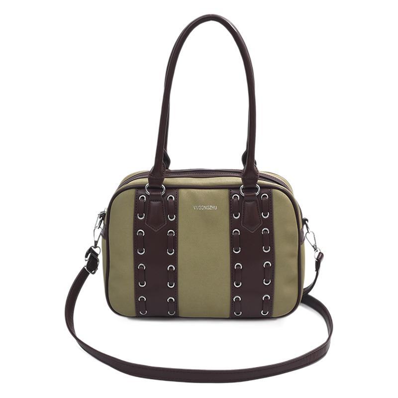 High sense European and American style portable messenger bag women's 2025 new fashion niche design Boston shoulder bag