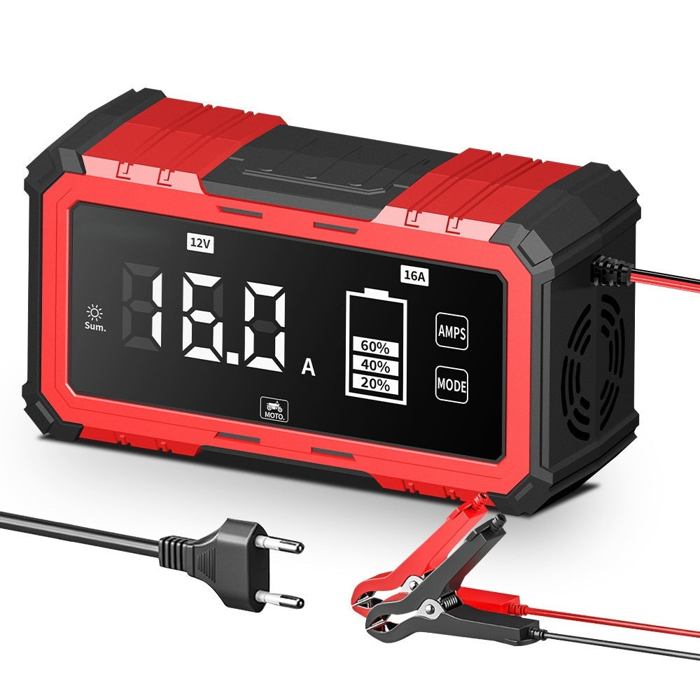 12v/24v 16a lithium iron phosphate (lifepo4) & lead-acid battery charger, 12v battery charger