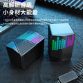 Longweishi s556 computer usb wired luminous speaker rgb colorful mini desktop small speaker desktop notebook