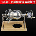 360ml wooden lid extra-large pot - collectible ornament