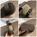 Cool and stylish girls' sandals with buckle straps, princess-style high-top sandals for kids, summer footwear for girls aged 3-7, fashionable shoes for girls