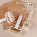 Large plastic mesh knife dough roller knife pizza pizza roller knife creative baking tool