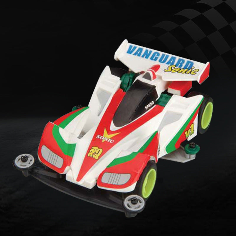 New arrival childhood four-wheel drive model whirlwind charge spider king racing kids boys assemble toys birthday gift