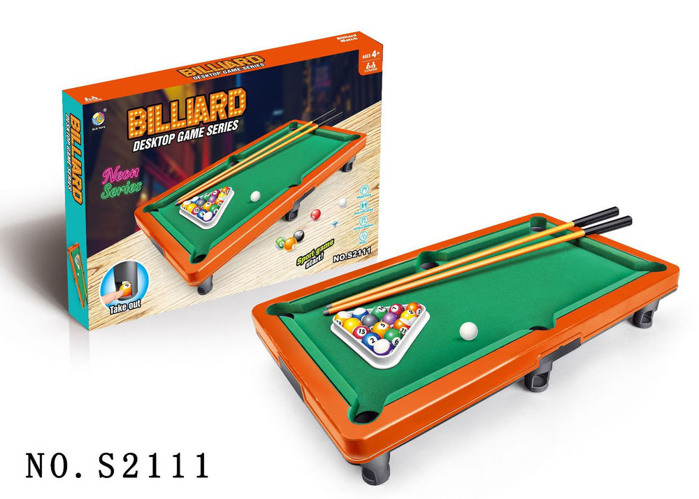 Kids' mini pool table - early education, educational, parent-child interactive game toy - home pool table for boys - tabletop game - cross-border