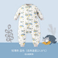 Baby sleeping bag, infant spring and autumn thin anti-startle sleeping bag, split-leg sleeping bag, children's anti-kick blanket, all-season universal wholesale