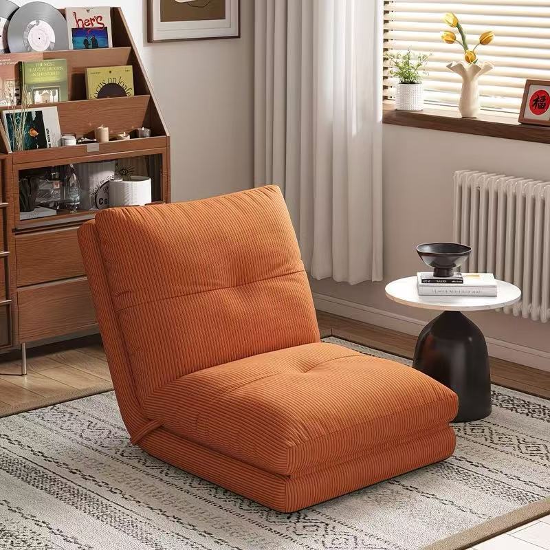Lazy sofa can lie down and sleep in small apartment for home popular single sofa balcony casualretro square back chair
