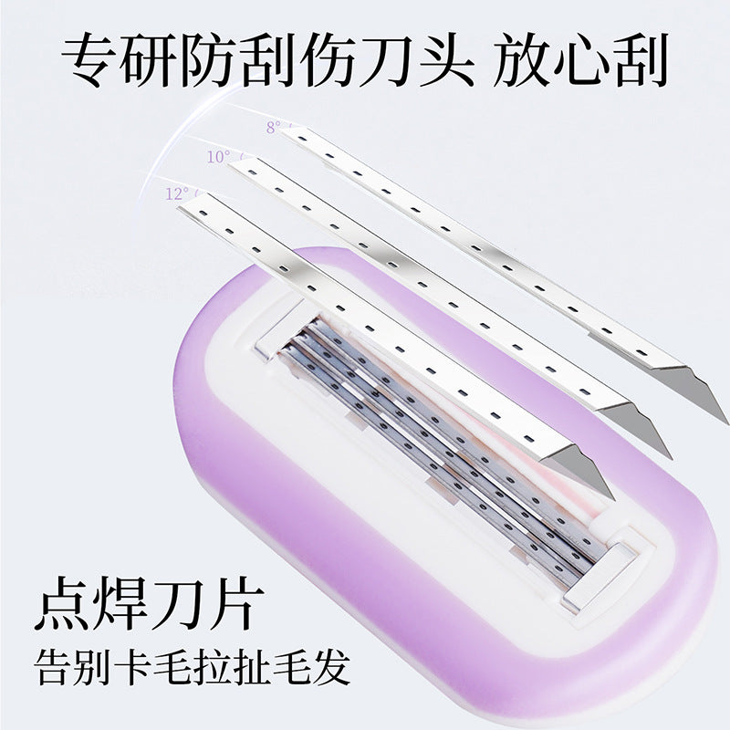 Feidi underarm shaving knife for women, private female armpit hair removal knife, stainless steel welding blade factory wholesale