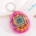 Hot-selling electronic pet toy for export: mini virtual pet game console keychain