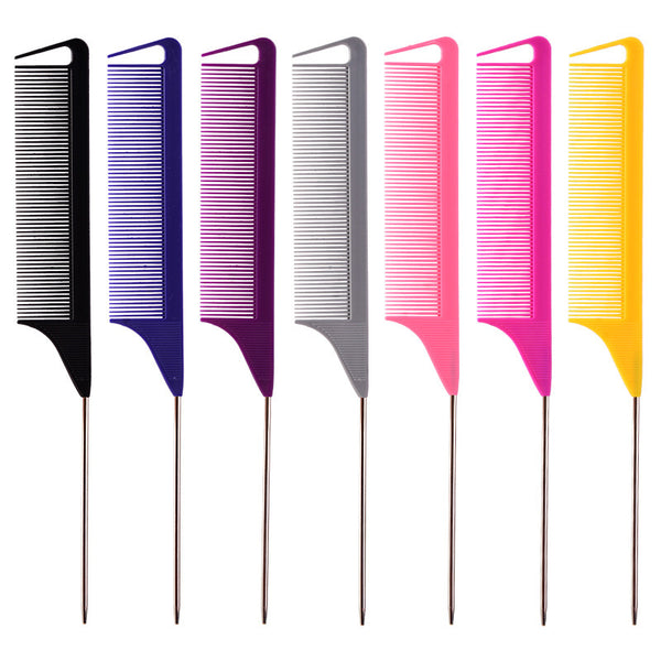 Highlight Dyeing Tip Tail Comb Hair Comb, Hair Salon Hair Dyeing Pick Hair Comb Hair Comb Disc Hair Comb Wholesale
