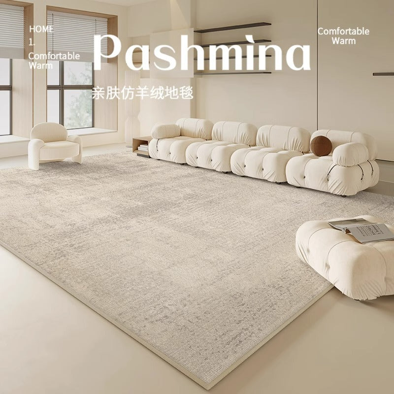 Carpet living room  new imitation cashmere cream style thickenedaccessible luxuryclassyfor home room sofa coffee table floor mat