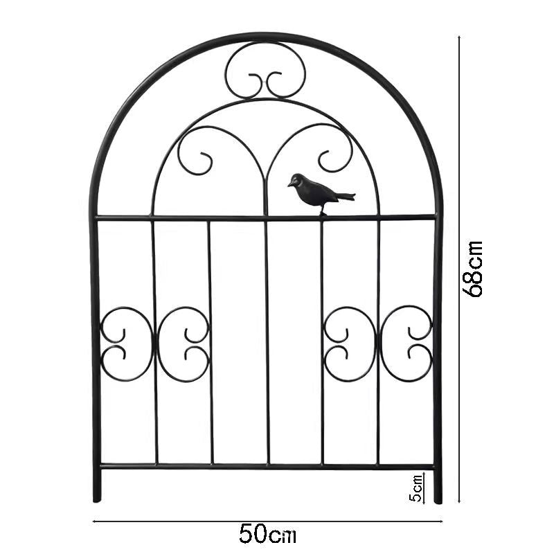 Clematis pergola rose rose planting garden fence outdoor flower stand support pole iron plant climbing frame