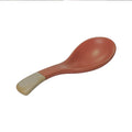 Creative kitchen ceramic tableware small spoon japanese retro cute high-value household spoon soup spoon rice spoon