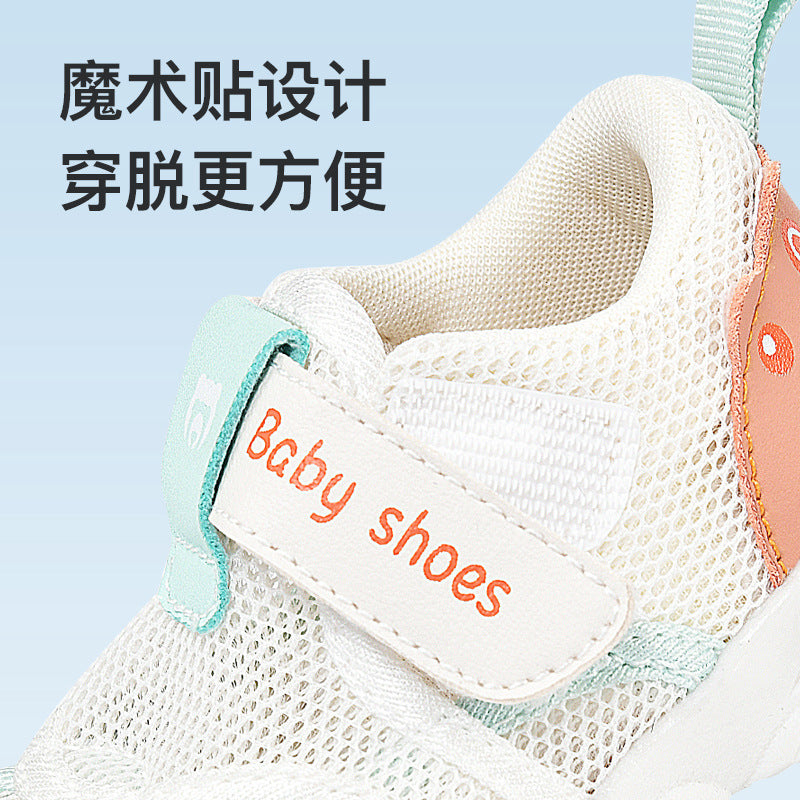 Toddler shoes for boys, summer sandals, infant soft-soled functional cartoon shoes, baby shoes for ages 1-3, children's shoes