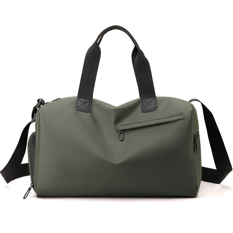 unisex sports and fitness bag, large capacity, wet and dry separation, swimming bag, short trip business travel tote bag