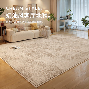 Italian minimalist style carpet, living room, light luxury, high-end sofa floor mat, bedroom, large area, full floor, home bedside blanket