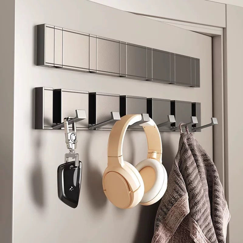 Invisible hook entryway no-drill over-the-door clothes hanger wall-mounted entryway coat hook - premium quality