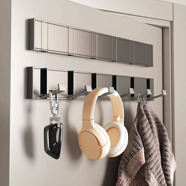 Invisible hook, no punching in the entrance, clothes hangers behind the door, wall hangs on the wall, and door hangers are advanced