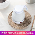 Silicone collapsible kettle - portable electric kettle for travel, business trips, dorms - small electric kettle - us plug - cross-border e-commerce