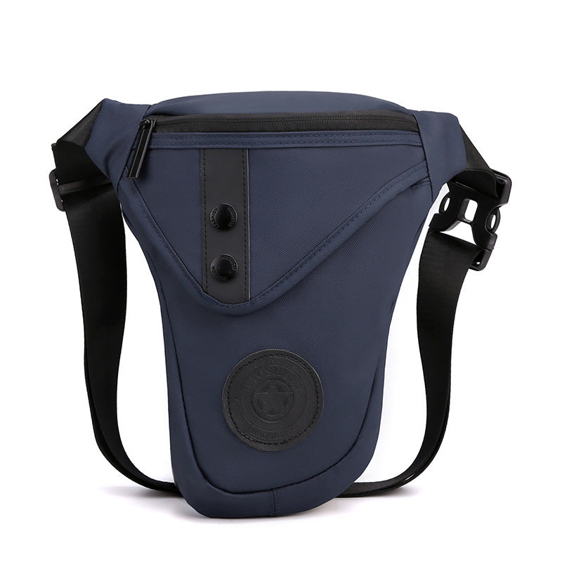 Factory direct sales of new men's outdoor cycling leg bags, leisure sports fanny packs, multi-functional breast bags, messenger bags,