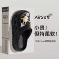 2025 new women's platform clogs: summer outdoor anti-slip, odor-resistant, beach-friendly, cloud-like comfort sandals