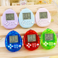 creative round keychain tetris mini game console toy handheld electronic game console charm