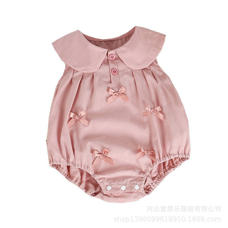 New arrivalsummer bag butt baby girl cute khaki infant one year old clothes cute triangle clothes thin style for going out