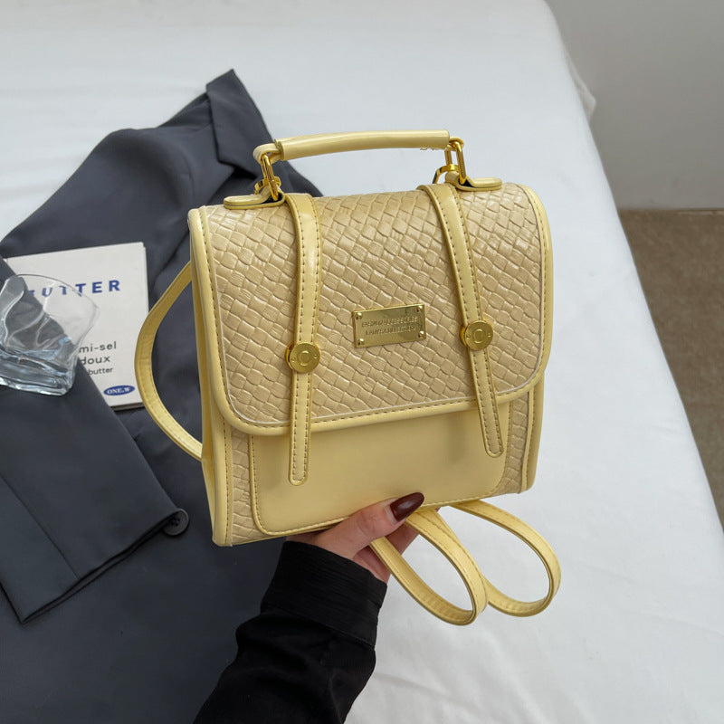 Cross-border backpack women's fashion versatile niche design sense 2025 new trend Korean version messenger bag travel backpack