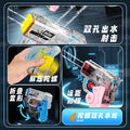 popular folding mobile phone fidget spinner double hole water gun kids toy water spray mini little boy water gun