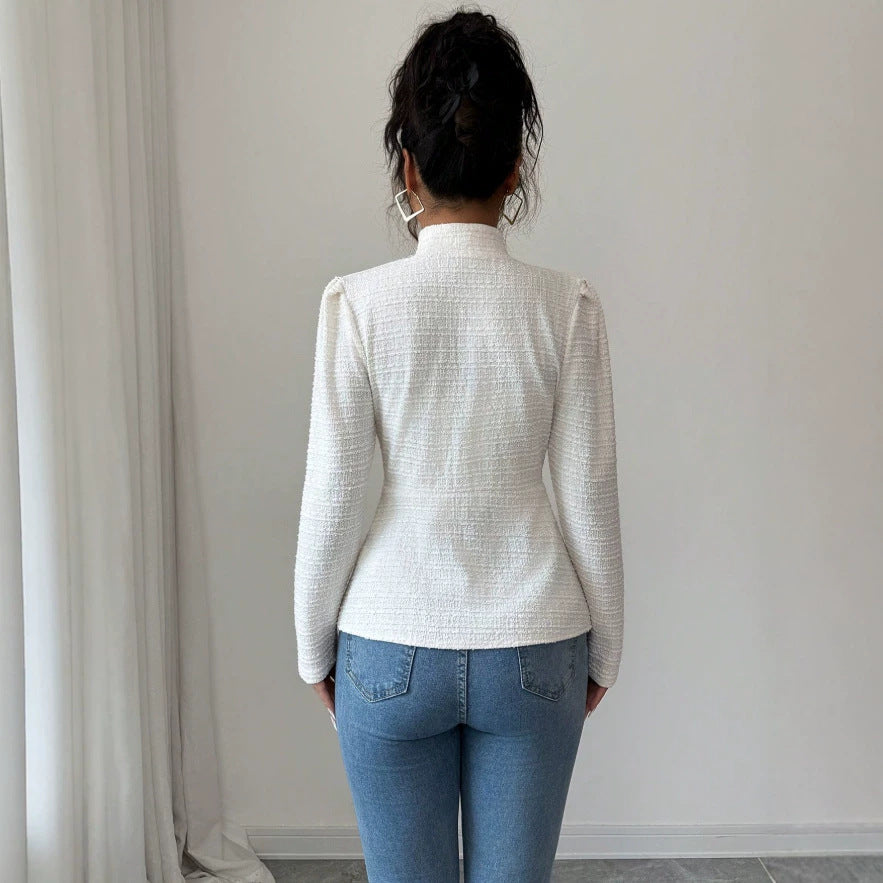 european and american cross-border women's long-sleeve designer slim-fit blazer