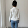 european and american cross-border women's long-sleeve designer slim-fit blazer