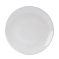 Wholesale shallow plate pure white ceramic plate for home dish plate hotel western food steak plate dish western tableware flat plate