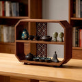 Retro chinoiserie bogu rack small duobao pavilion desktop teapot tea set storage rack tea cup rack multi-layer storage rack