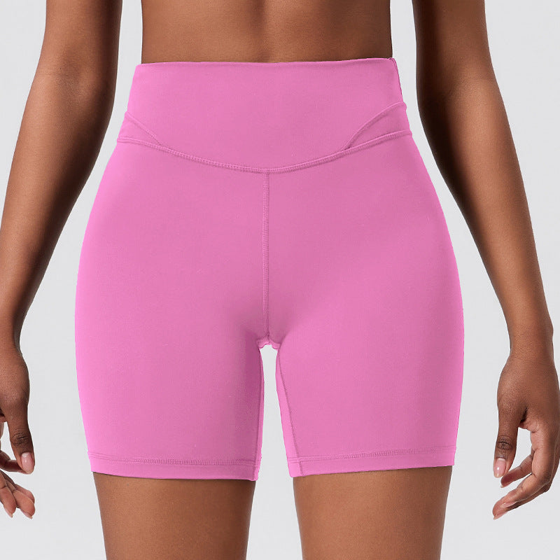 New summer outdoor running fitness outfit: backless slimming sports tank top & high-waisted peach lift tight yoga set