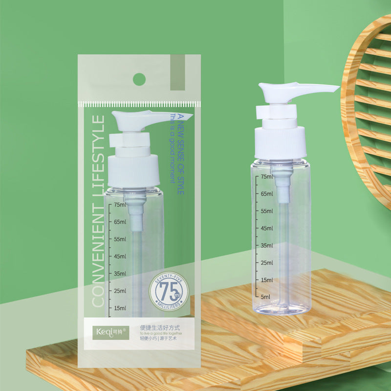Keqi spray bottle pet travel refill bottle business trip outdoor liquid spray bottle cosmetics empty bottle portable empty bottle