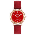 Wish new arrival watch - minimalist dial, matte leather strap, women's quartz watch, ladies' watch, watches