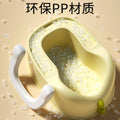 Kids' potty training wash basin - baby plastic girl's toilet training seat - infant squatting wash basin for gentle cleansing