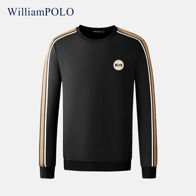 Emperor Paul Men's Sweater Autumn Cotton Casual Long Sleeve T-Shirt Men's Crew Neck Sports Pullover Men's Top New