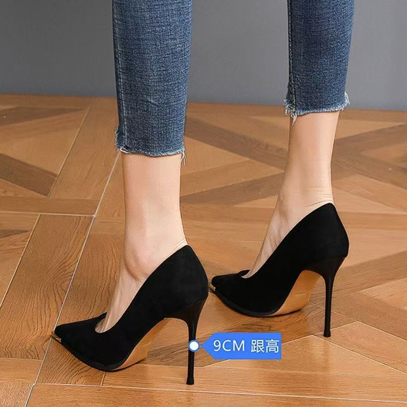 2025 soft-soled, low-cut heeled shoes: comfortable, non-slip, trendy, plus-size, and designed for all-day wear