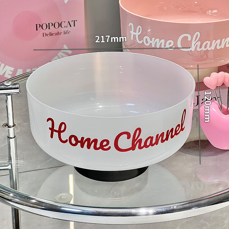 French dream fruit plate dopamine kitchen drain basket fruit basket creative living room coffee table snacks candy storage tray