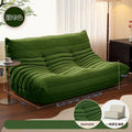 Popular sofa chair bedroom casual living room tatami casual double sofa chair caterpillar lazy sofa