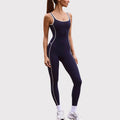 sleeveless long and short one-piece yoga wear running sports fitness low-intensity training wear pilates one-piece