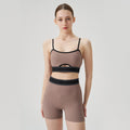 New arrival cross-border sports bra threaded yoga suit bra running fitness topsfashion suspender yoga suit