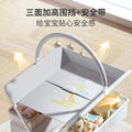 Diaper changing table - portable, multifunctional, foldable, washable baby bed for diaper changing and bathing