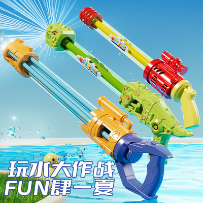 pull-out syringe water gun multi-hole water cannon summer outdoor water fight water splashing festival water toys wholesale