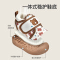 Toddler shoes for baby boys 0-1-3 years old, autumn/winter infant and toddler shoes for baby girls, soft sole functional fleece-lined thickened cotton shoes