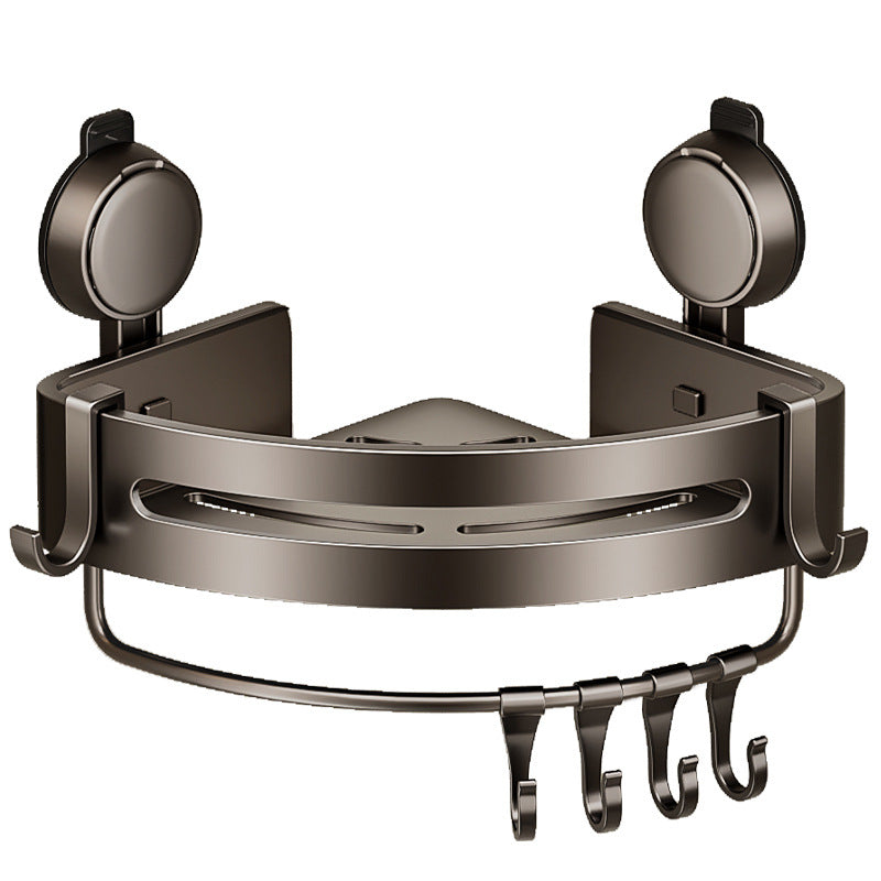 [Sample customization] Press suction cup corner rack bathroom tripod toilet corner rack storage rack