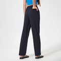 New women's flowy, loose-fit casual pants - versatile straight-leg trousers for work, quick-drying, breathable running and athletic pants d25046