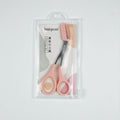 Ready-to-ship wholesale eyebrow trimming scissors for beginners, beauty and makeup tools, eyebrow shears, small scissors, new style eyebrow trimming scissors with comb
