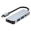 Universal 5-in-1 docking station - multi-functional hub for phones, laptops, and gaming consoles